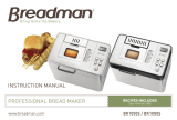 Breadman Professional Bread Maker User manual