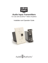 Audio Authority FPM-D User manual