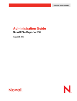 Novell File Reporter 2.6  Administration Guide