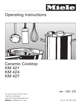Miele KM421 Owner's manual