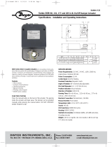 Dwyer Series DDB & DDD User manual