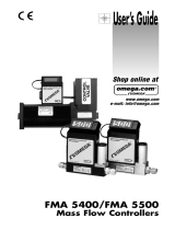 Omega FMA5400, FMA5500 Owner's manual