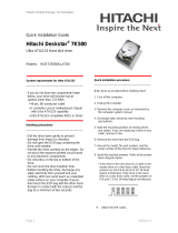 Hitachi Deskstar 7K500 Install Manual