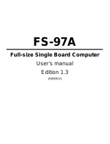 Commell FS-97A User manual
