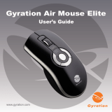 Gyration Air Mouse Elite User manual