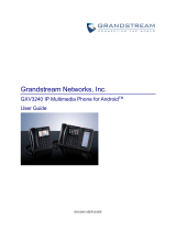 Grandstream GXV3240 User guide