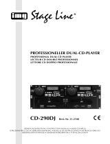 IMG Stage Line CD-290DJ Owner's manual