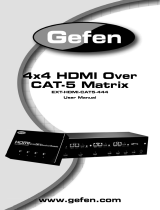 Gefen EXT-HDMI-CAT5-444 User manual
