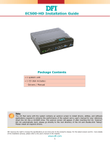 DFI EC500-HD User manual