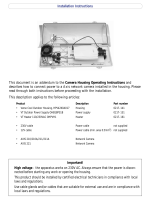 Axis Verso Cool HPV42K0A017 Installation guide