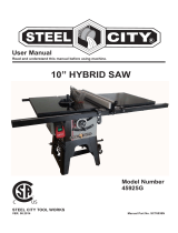 Steel City 45925G User manual