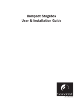 SoundCraft Compact Stagebox Owner's manual