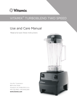 Vitamix TurboBlend Two Speed Owner's manual