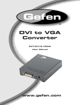 Comprehensive EXT-DVI-2-VGAN User manual