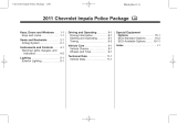 Chevrolet 2011 Impala User manual