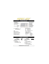 Magellan K636 Reference guide