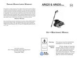 AR Blue Clean AR620 User manual