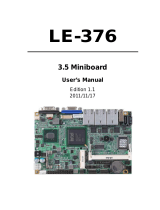 Commell LE-376 User manual