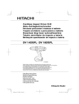 Hitachi DV 14DSFL Owner's manual
