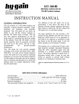Hygain KIT-160-88 User manual
