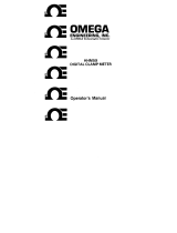 Omega HHM59 Owner's manual