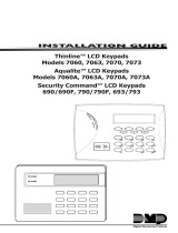 DMP Electronics Security Command 693 Installation guide