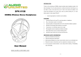 Audio Unlimited SPK-9100 User manual