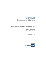 CipherLab CP50 G Manual Manual