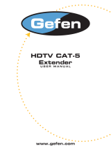 Gefen HDTV-CAT5 User manual