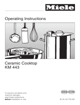 Miele KM443 Owner's manual