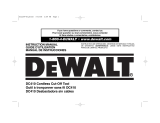 DeWalt DC410KA User manual