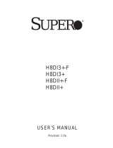 Supermicro MNL-H8DI3+ User manual