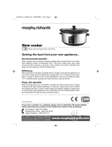 Morphy Richards 48726 Operating instructions