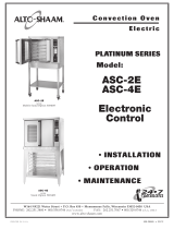 Alto-Shaam ASC-4E Series User manual