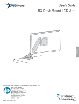 Ergotron MX Desk Mount LCD Arm User manual