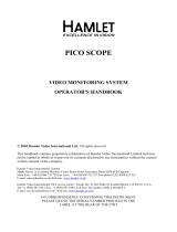 Hamlet Pico Scope 300W Owner's manual