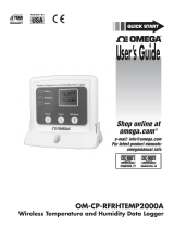 Omega OM-CP-RFRHTEMP2000A Owner's manual