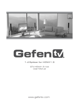 Gefen GTV-HDMI1.3-144 User manual