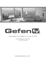 Gefen GTV-HDMI1.3-CAT6 User manual