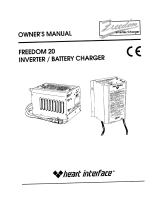 Xantrex Freedom 20 Inverter/Charger Owner's manual