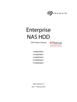 Seagate ST3000VN0011 Enterprise NAS HDD +Rescue 3TB User manual