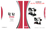 Pride Mobility Elite Traveller Plus HD SC54HD Owner's manual