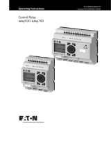 Eaton Control relay easy500, easy700 Owner's manual
