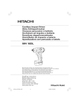 Hitachi WH10DL Owner's manual