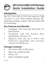 SIIG JU-P20612-S1 User manual