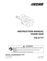 Echo CS-271T User manual