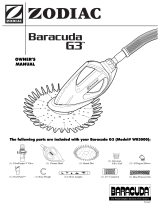 Zodiac Baracuda G3 W03000 Owner's manual