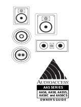 Audioaccess AAS6CS Owner's manual