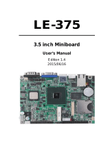 Commell LE-375 User manual