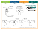 OWT Ornamental Wood Ties 16650 Installation guide